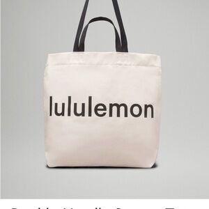 lululemon athletica Cream Tote Bag